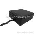 2013 new black carbon High Quality Leather Watch Box
